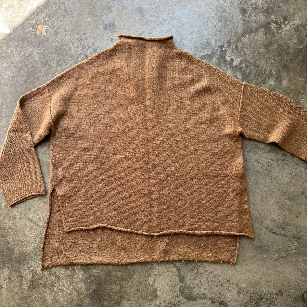 Lauren Manoogian Alpaca oversized Mockneck Sweater